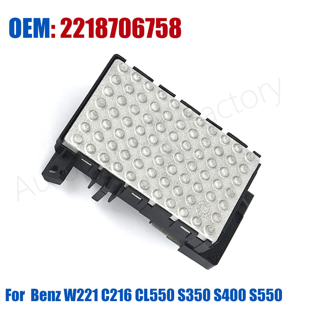 Heater Blower Motor Regulator for Benz W221 C216 CL550 S350 S400 S550 S63 S65