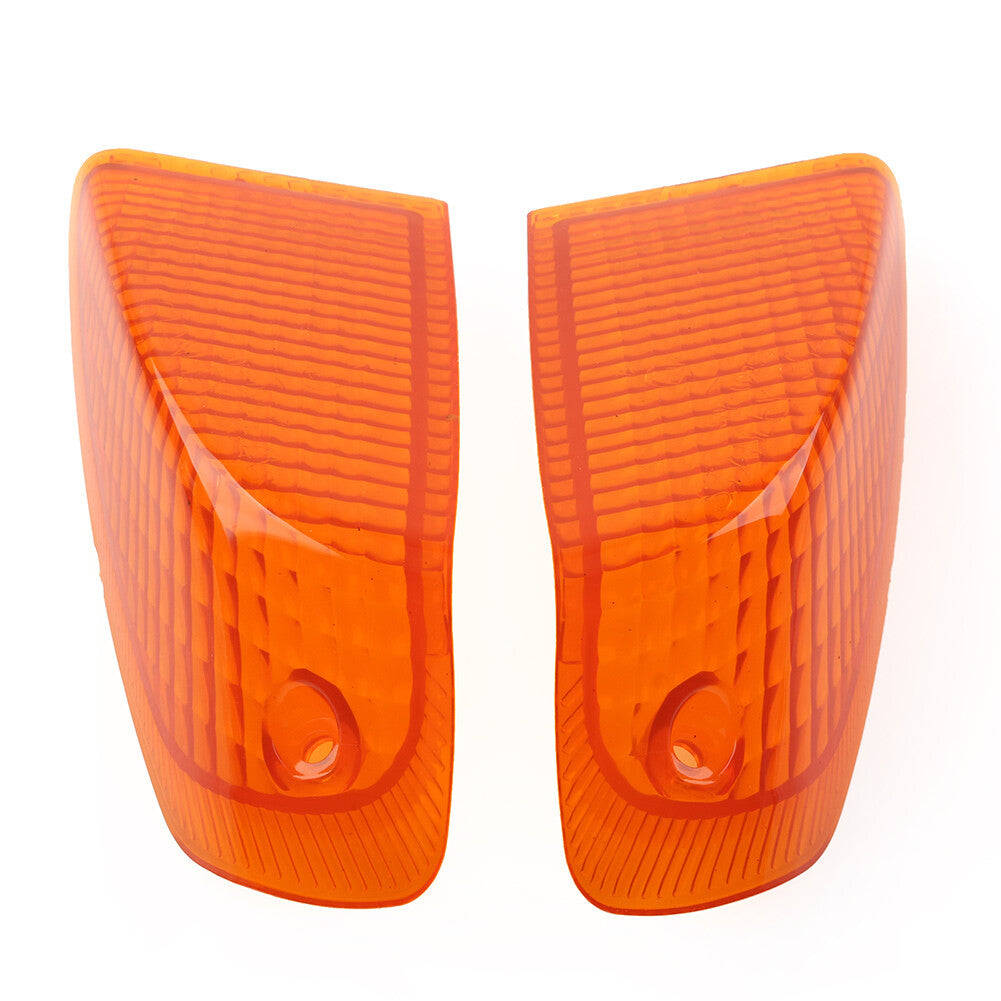 Rear Turn Signal Indicator Light Lamp Lens for KAWASAKI ZZR400 600 1990-92 Amber