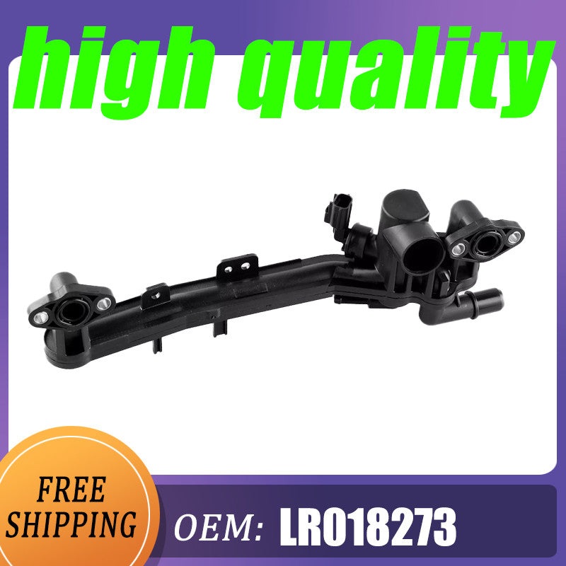 Coolant flange outlet pipe with temperature sensor suitable for Land Rover LR4 RR Sport LR018273
