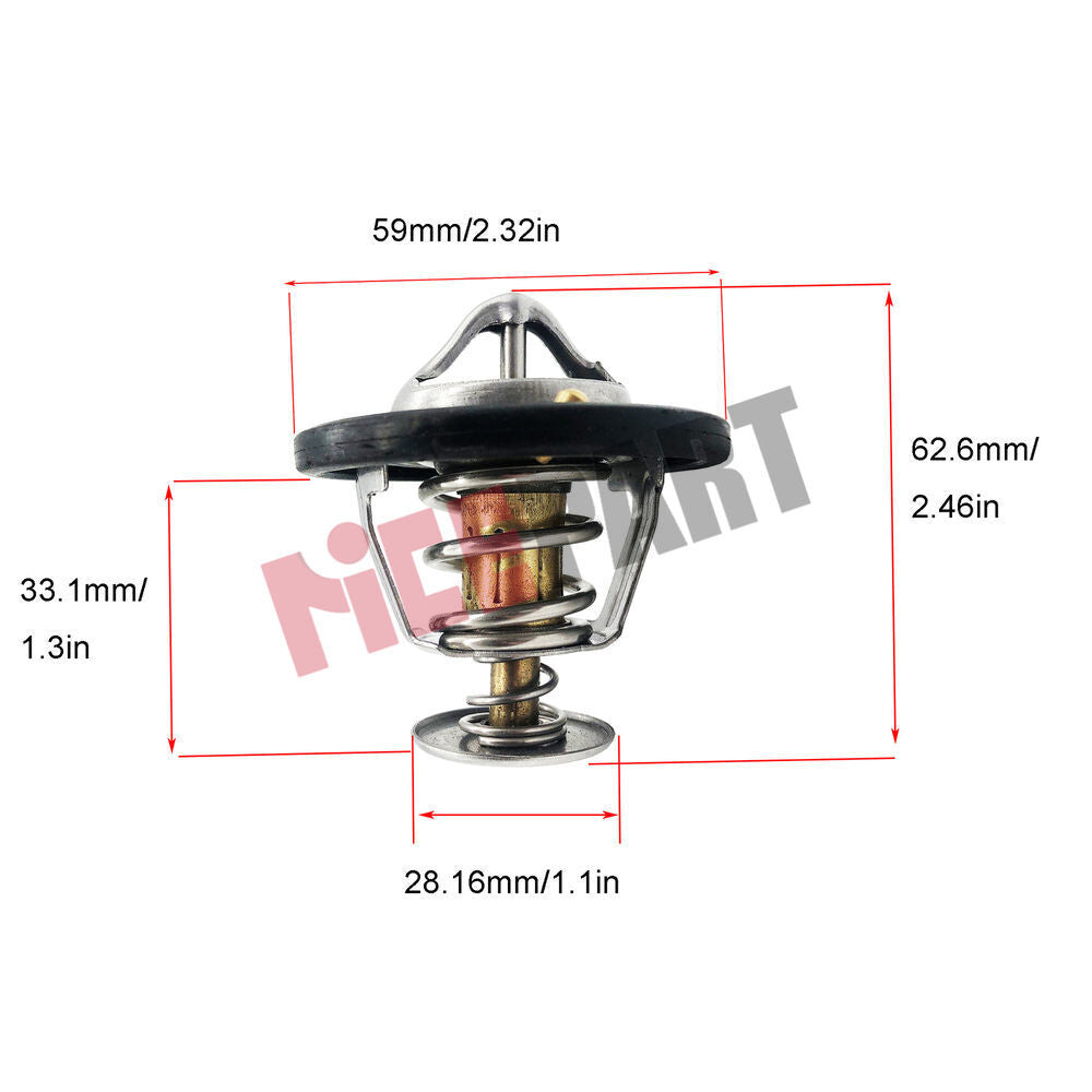 Engine Coolant Thermostat W/ Gasket 90916-03129 compatible for Toyota for Scion for Lexus