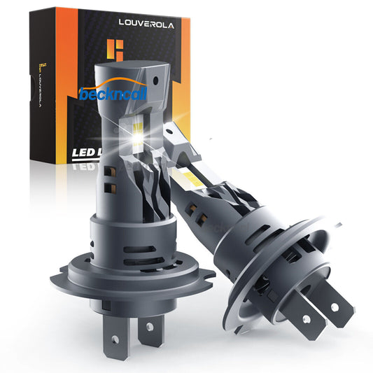 LOUVEROLA H7 LED High/Low Beam Conversion Kit Bulbs Bright 6000K PlugPlay 60W
