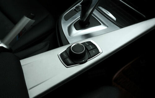 for BMW 3 4 Series GT 2013-2019 ABS Silver Gear Shift Panel Trim Central Console