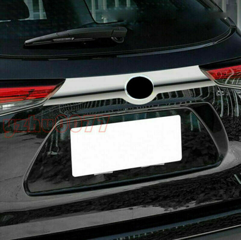 Chrome Rear Door Trunk Lid Panel Cover Trim for Toyota Highlander 2020-2022 2023