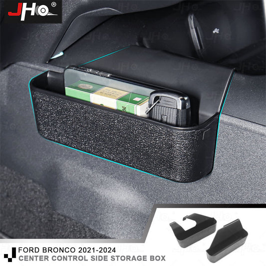 Center Console Gear Shift Side Storage Box Tray Organizer for Ford Bronco 2021+