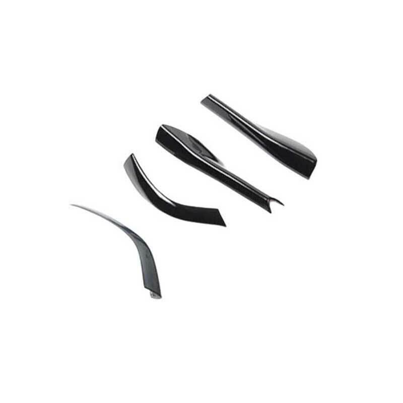 for Ford for Mustang 2015-2022 Paint Black Rear View Mirror Anti-Scratch Strip 4PCS