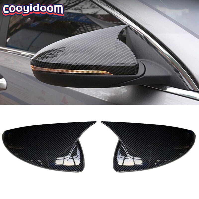 Carbon fiber horn side mirror cap trim for Kia K3 Forte 2019 - 2022