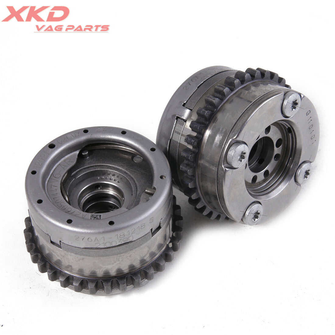 Left and right exhaust camshaft adjuster gears are suitable for Mercedes-Benz C350, E350, and R350.
