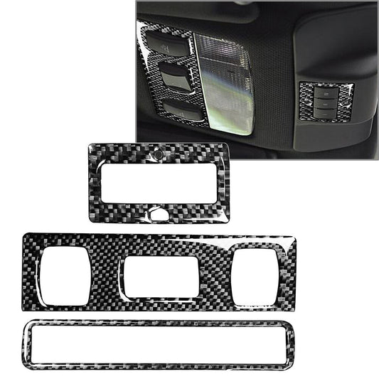 Hardtop Car Reading Light Panel Cover Kit Carbon Fiber for Audi TT 8N 2001-2006