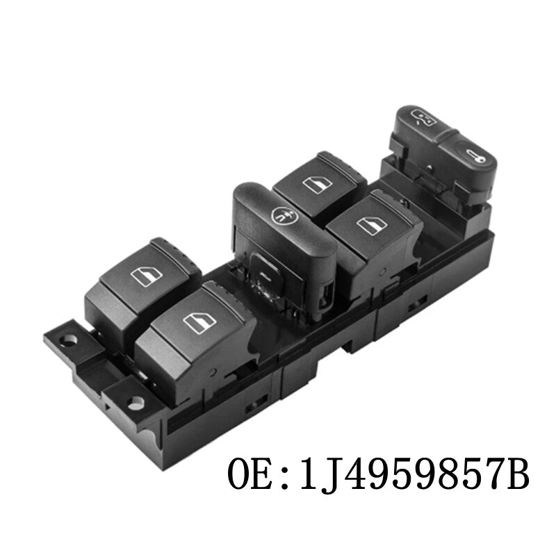 NEW 1J4959857B Driver Side Master Window Switch Fit for VW 1998-2004 High Qualit