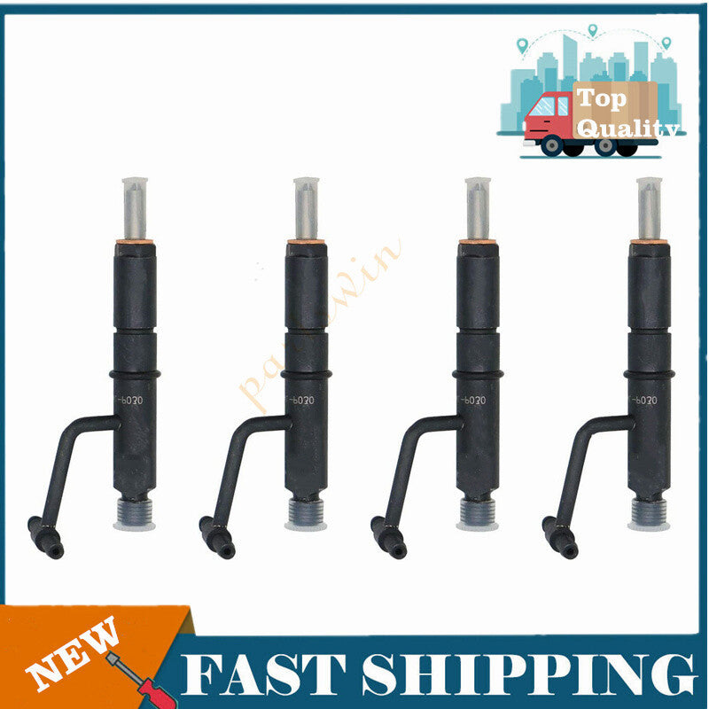 4-pack fuel injectors for Mustang Bobcat 843 853 1213 960 2060 4JB1 loaders 6646906
