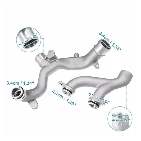 Suitable for Land Rover and for Jaguar aluminum upgrade cooling water hose kit LR092992