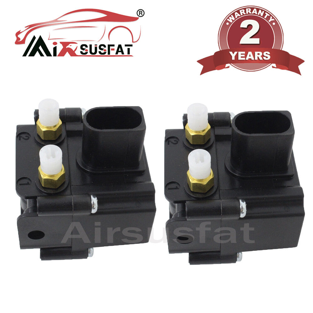 2x Air Suspension Compressor Pump Valve Block for BMW F01 F02 F07 F11 F15 X6 F16