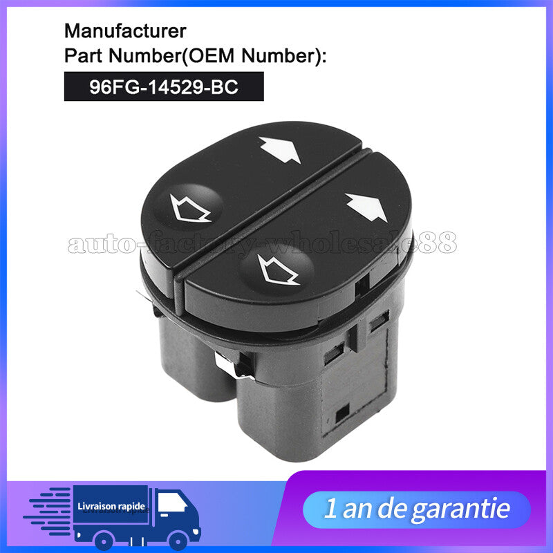 Bouton de L¨¨ve-Vitre Electrique 1007910 pour for Ford Fiesta Fusion Ka for Puma Streetka