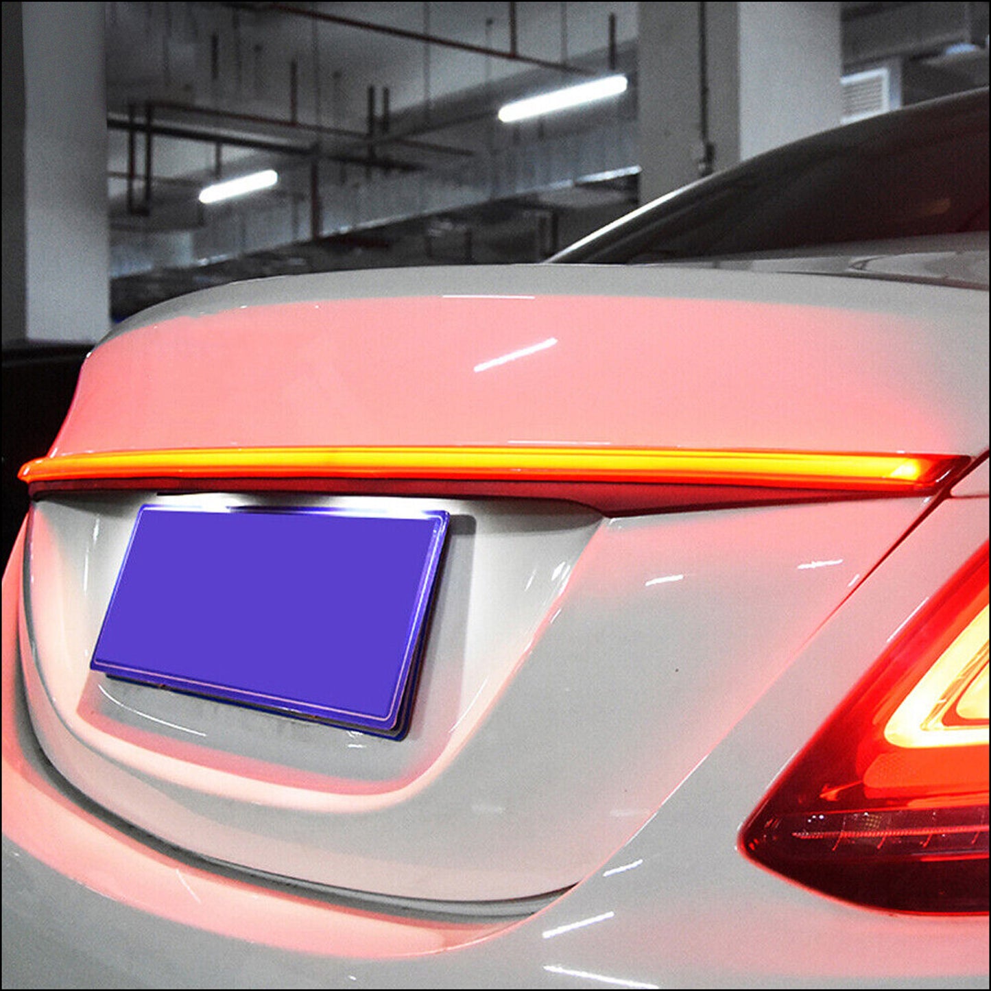 1Pc Smoked Rear Door Trunk LED Tail Light Brake Parts for Mercedes S-Class W222