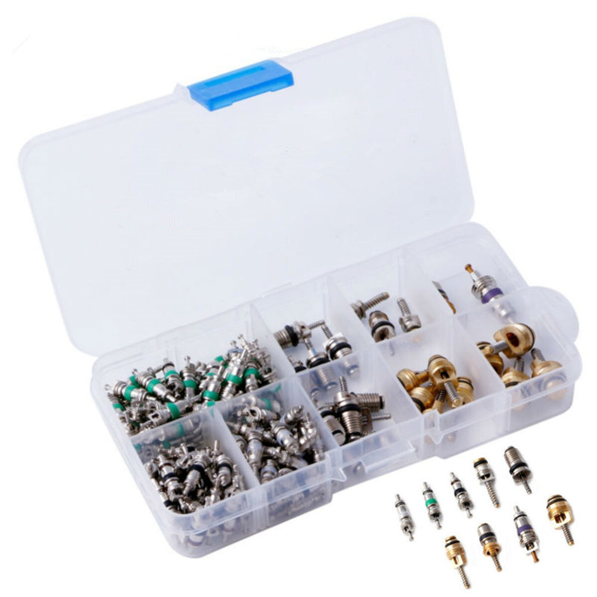 R134A Car Air Conditioners Valve Cores Conditioning Assortment Accessories
