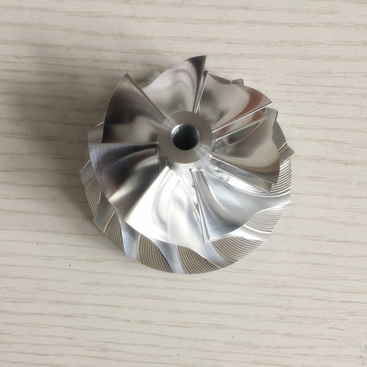K26 5326-123-2209 54.64/71.00mm 7+7 blades Turbine milling/bulk compressor wheel