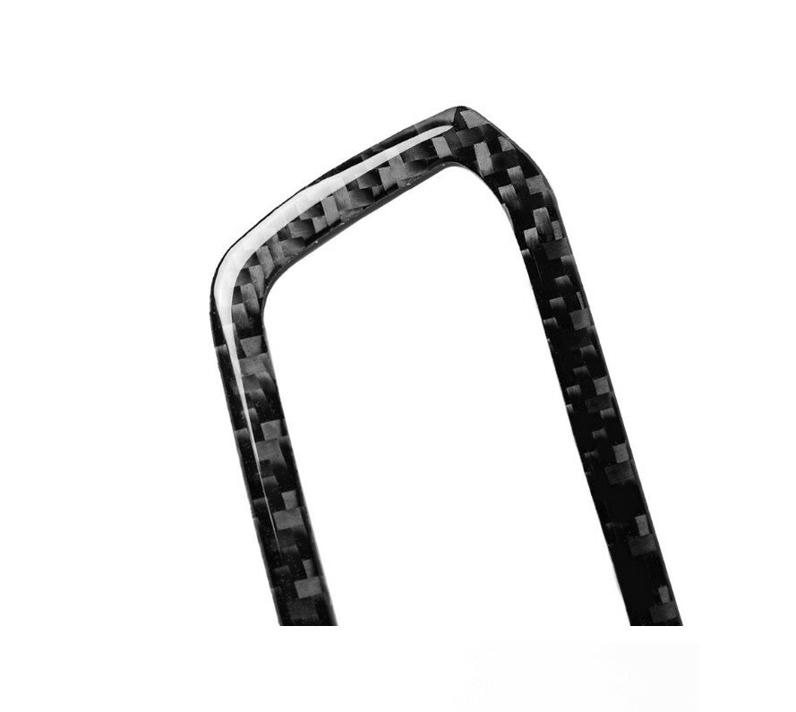 Carbon fiber interior headlight button decorative protective cover suitable for BMW 3 Series G20 19-21
