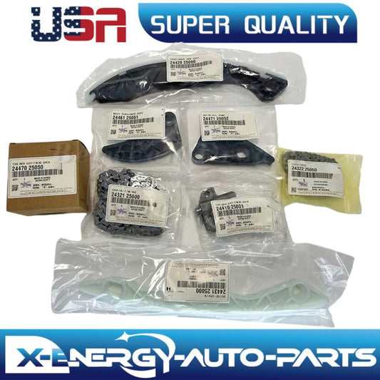 for Genesis Coupe Sonata Forte Optima Sorento 2.0L 2.4L Timing Chain Kit