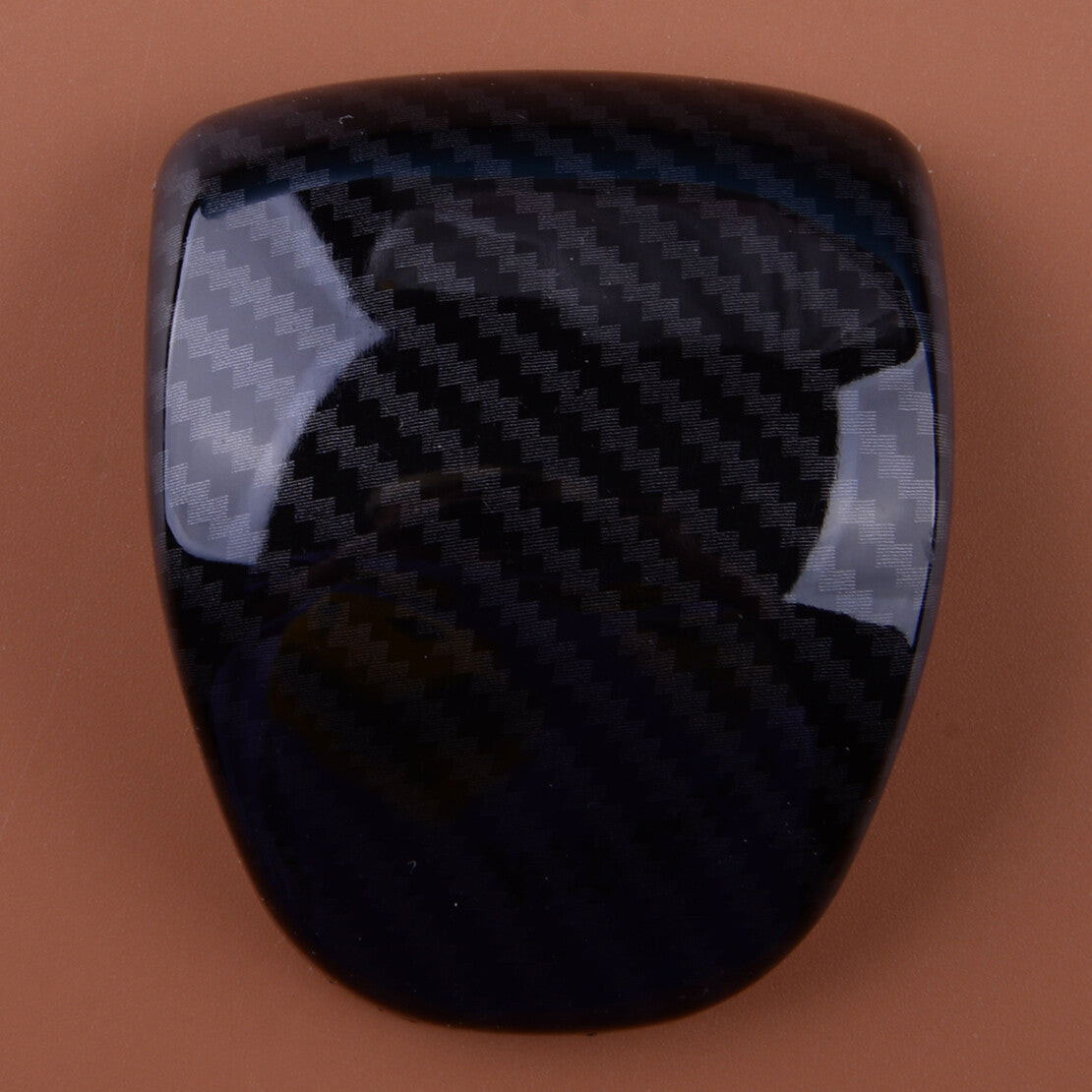 Car Carbon Fiber Look Gear Shift Knob Cover Trim Fit for Kia Soul Forte/K3