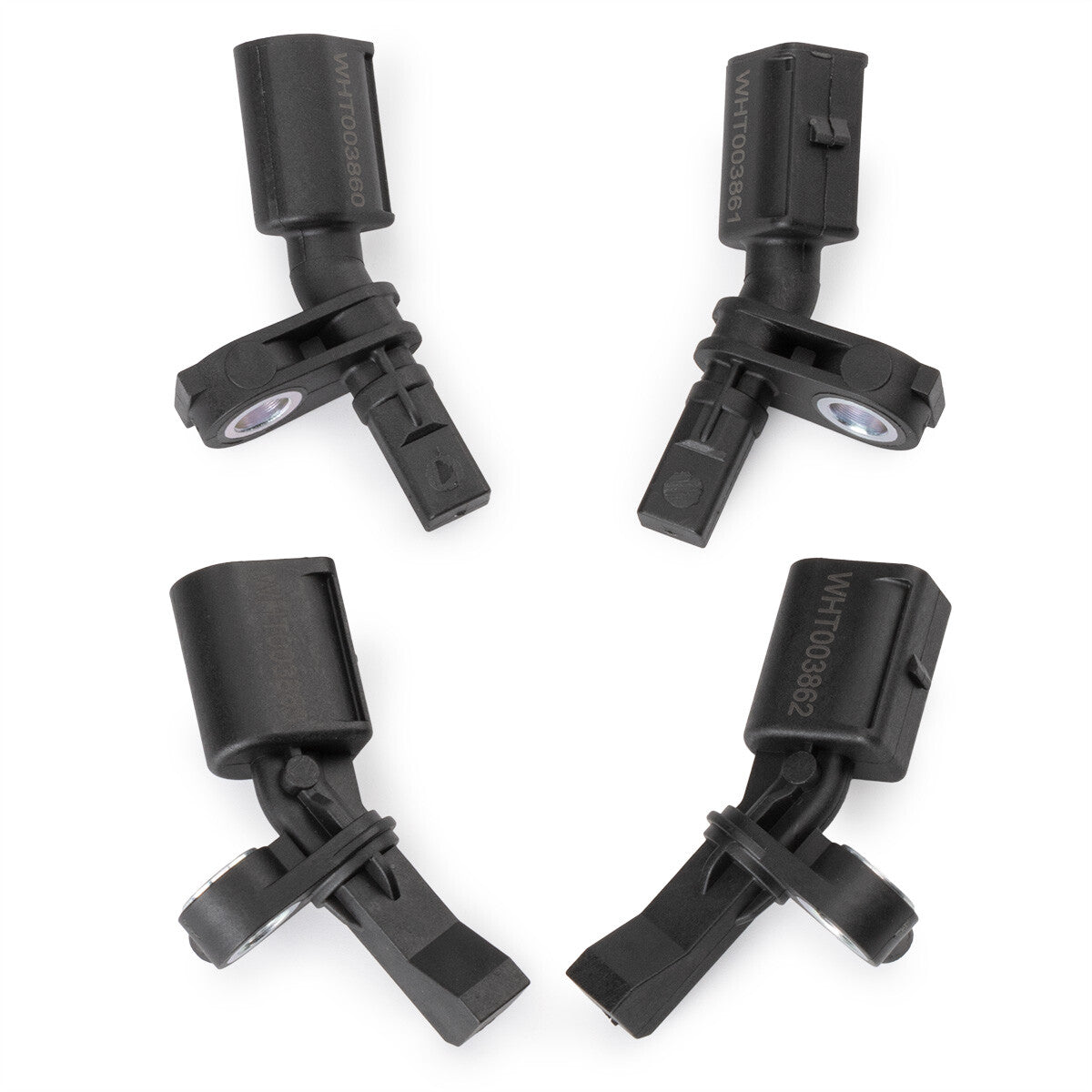 4-pack of ABS sensors for Volkswagen Polo 2017 GTI 1.8L (WHT003858 WHT003859 WHT003863-)