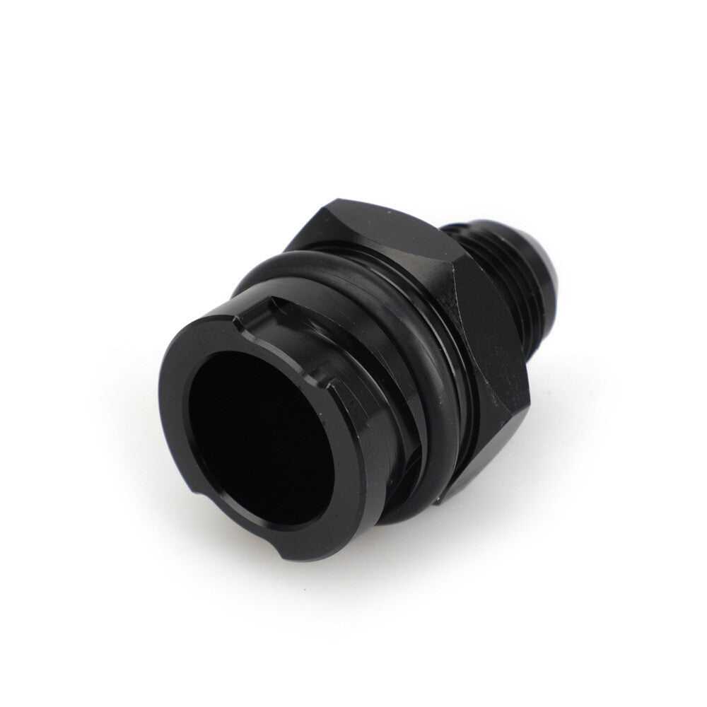 Steel billet aluminum valve cover oil cap with /-6 AN connector suitable for LSX LS1/LS6/LS2/LS3/LS7