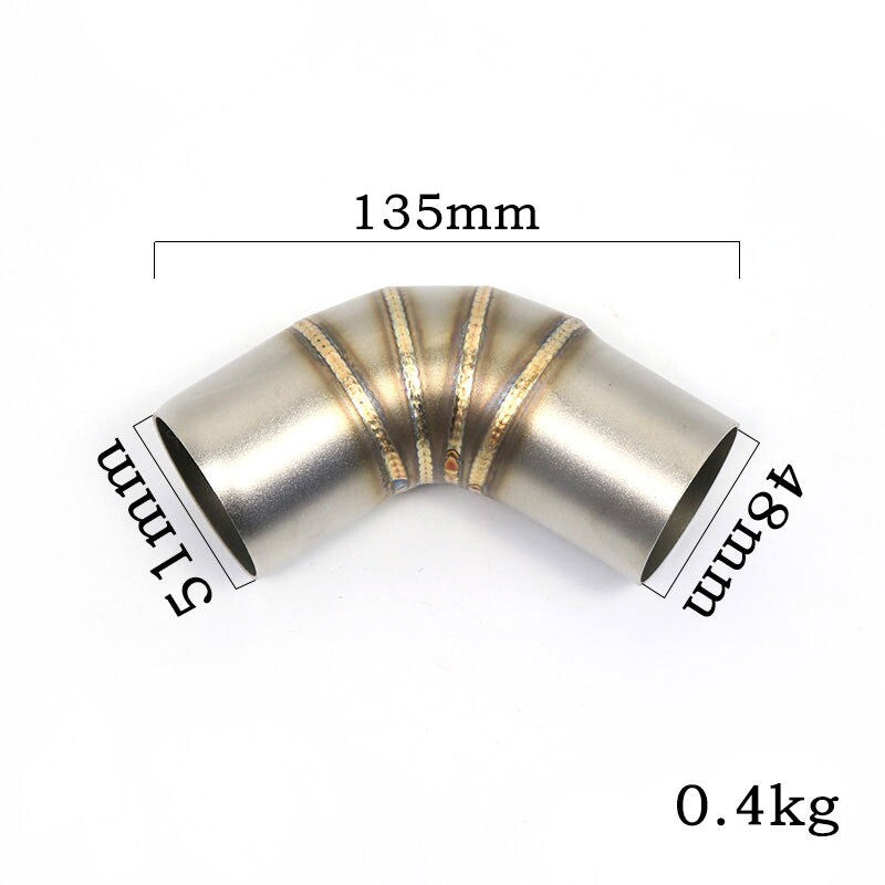 for Ducati Monster 696 795 796 1100 Motorcycle Exhaust Muffler Mid Link Pipe