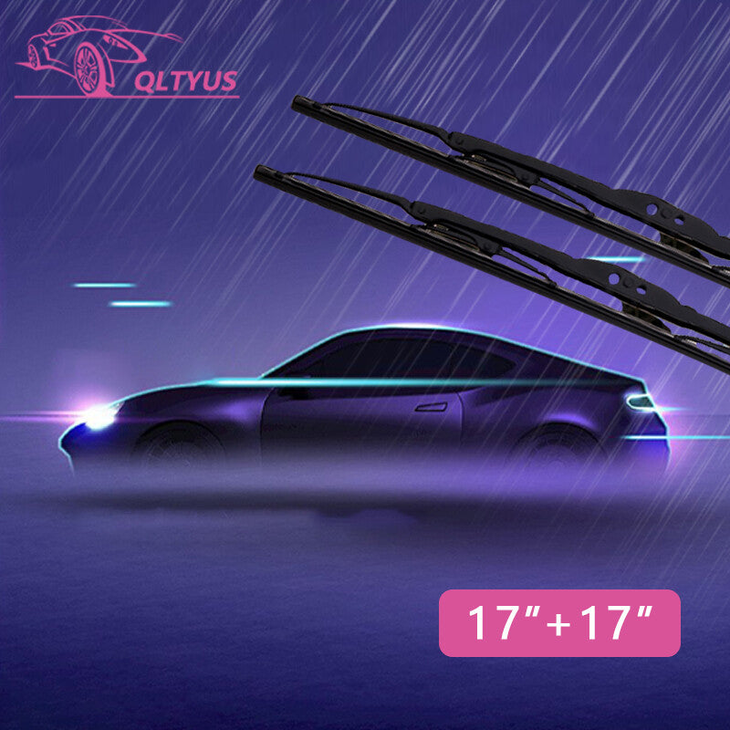 All Season 17 + 17 Wiper Blades size Windshield Front Right Left SET OF 2