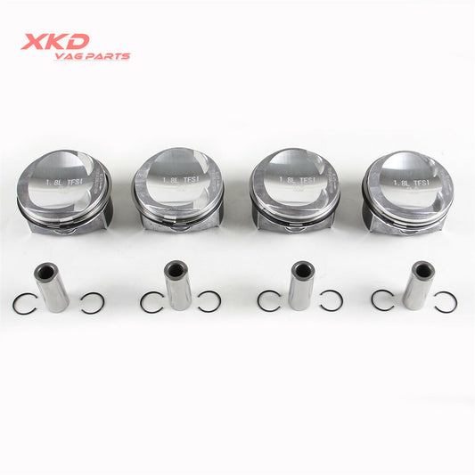 1.8T Piston Ring Assembly Oversized +0.5mm 21mm Kit Suitable for Volkswagen for Passat and for Audi A3
