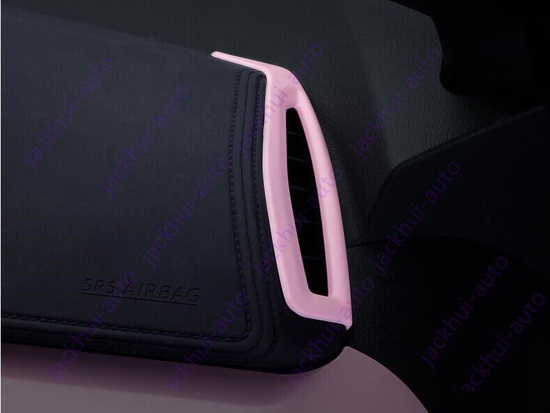 Pink style abs Dashboard Air Vent Outlet Cover Trim for Toyota CHR C-HR 18-2021