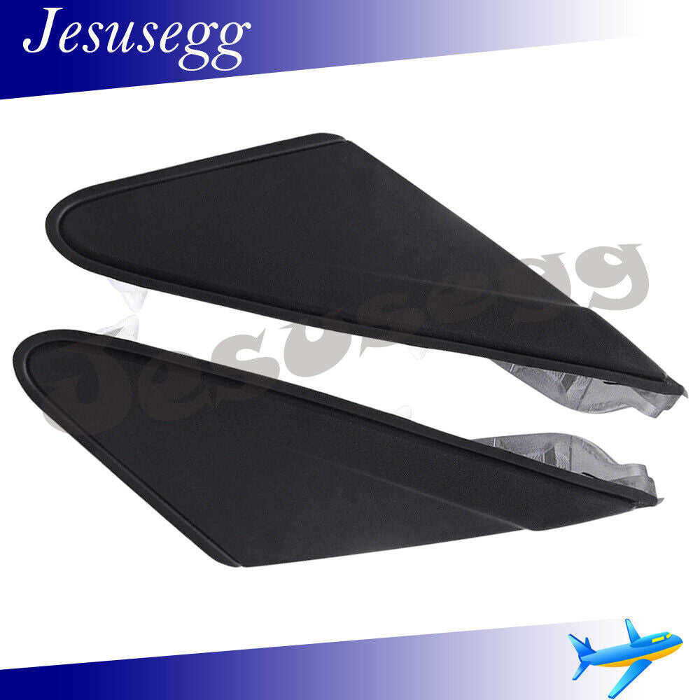 Pair Exterior Door Mirror Cover Molding Trim Triangle For Chevry for Cruze 2009-14