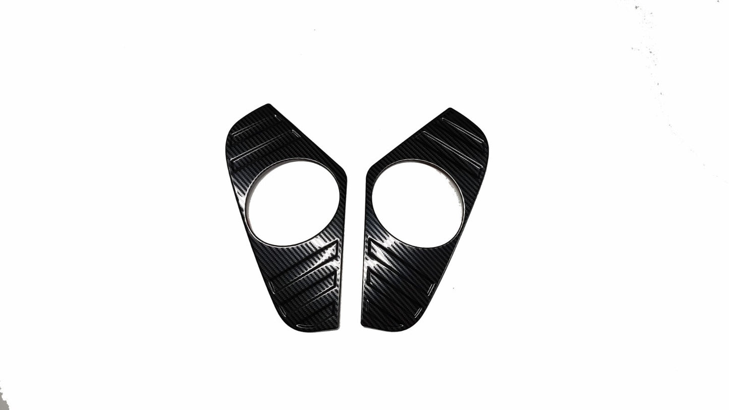 Front Fog Light Lamp Eyebrow Bezel Cover Car for Toyota 2019-23 RAV4 Accessories