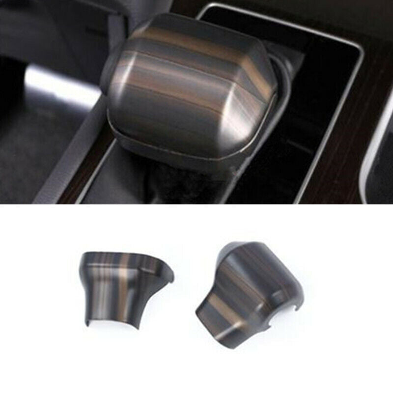 Peach Wood Grain 2X Inner Gear Shift Knob Cover Trim for Toyota for Sienna 2021-2023