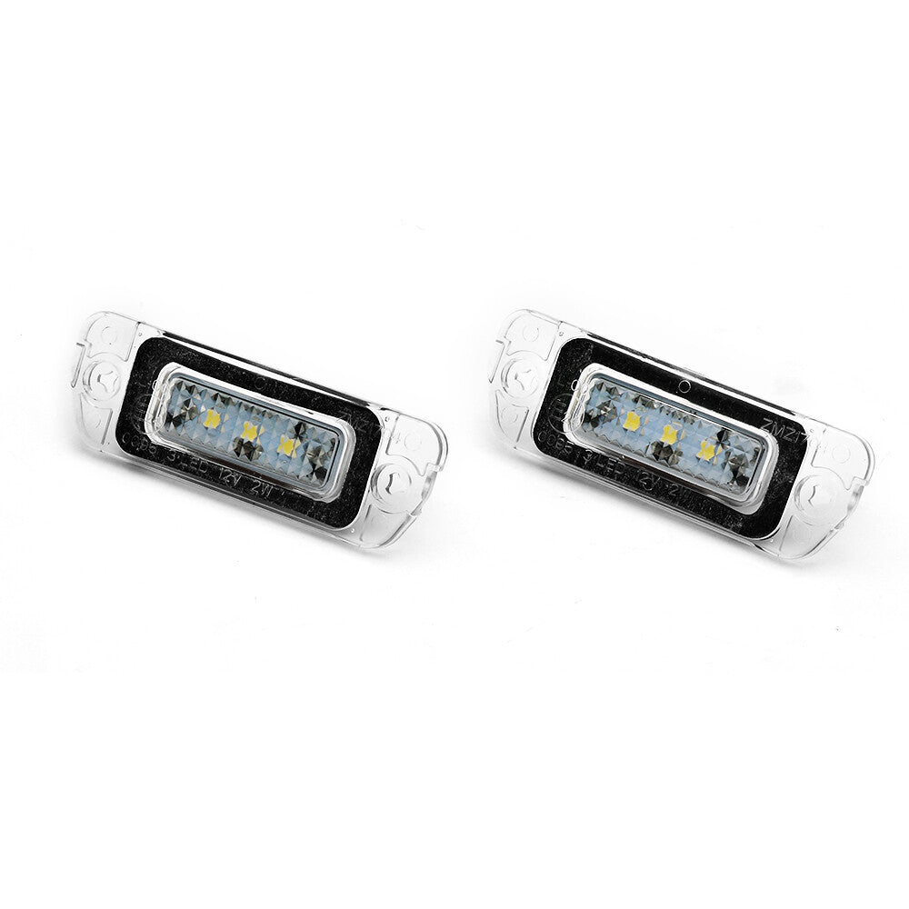 2x LED license plate light for Mercedes-Benz W164 X164 W251 ML GL R class Canbus