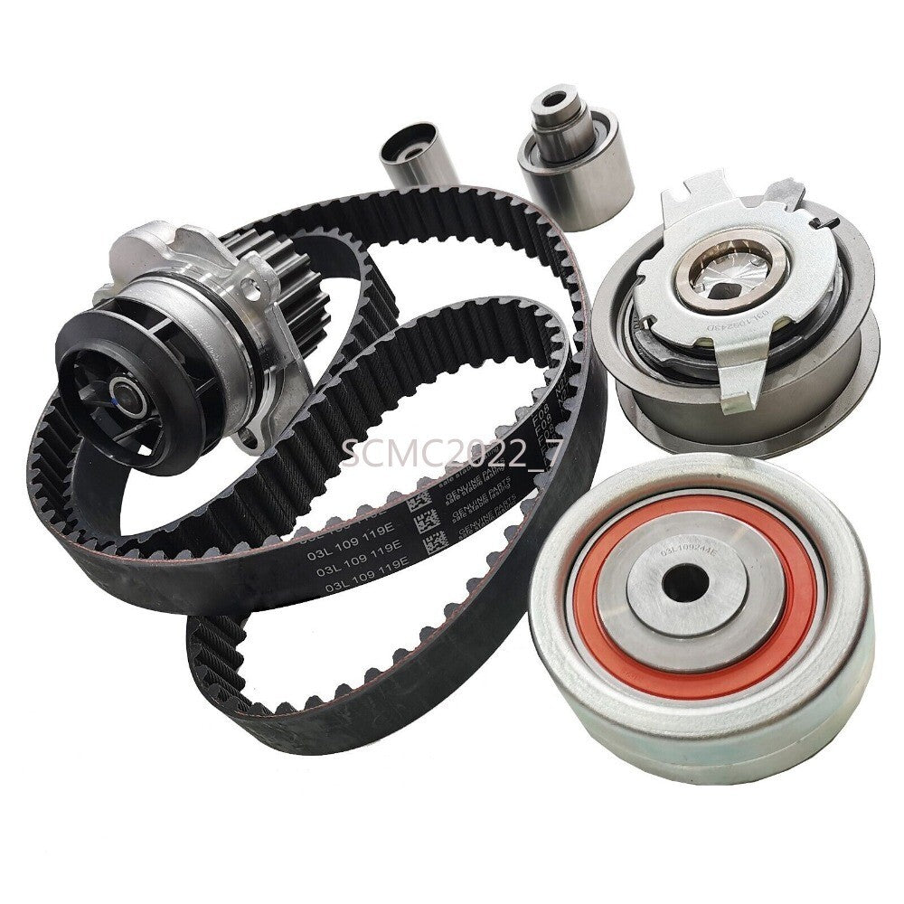 Diesel Water Pump Timing Belt Set for VW for Golf for Jetta for Tiguan for AUDI A3 A5 03L198119F