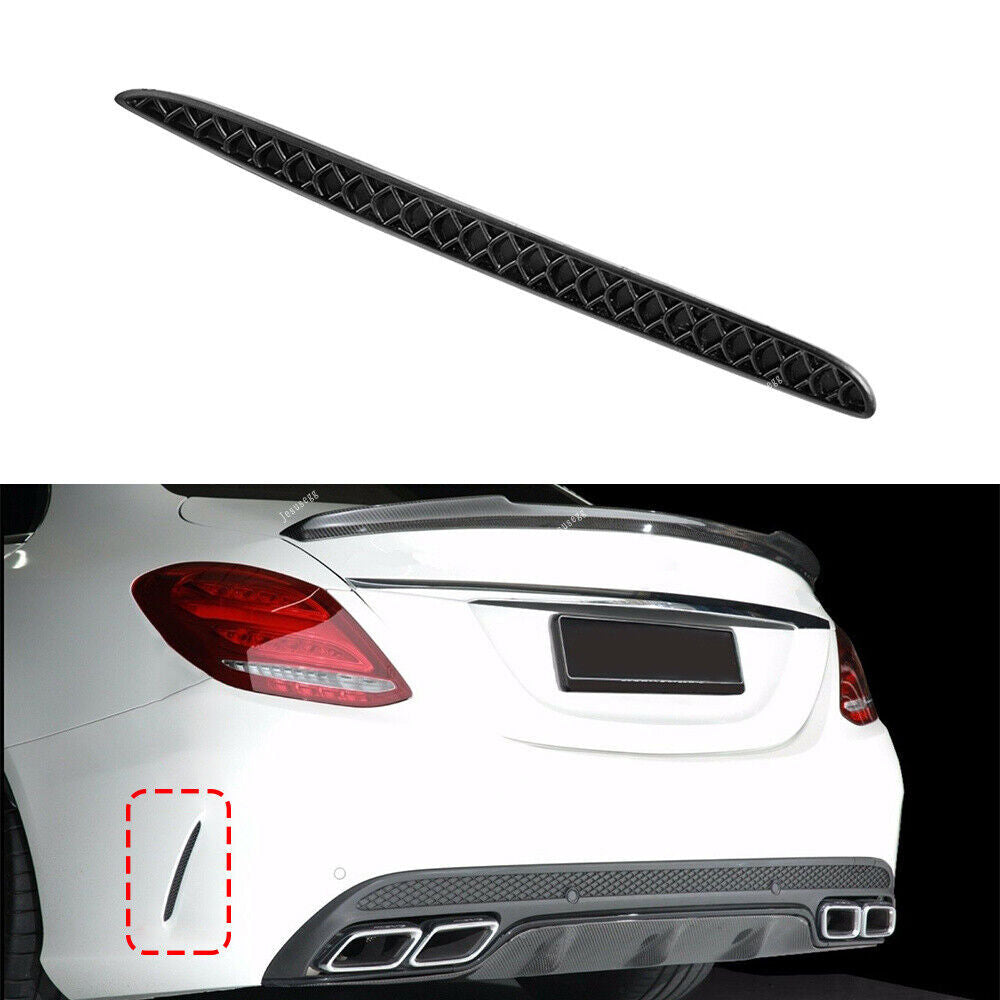 Rear Left Bumper Side Grill Insert Trim Fit for Mercedes-Benz C-CLASS C63 W205
