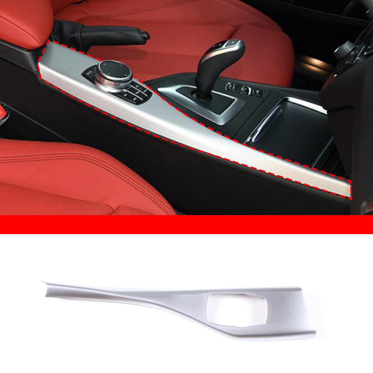 Carbon ABS center armrest box protective cover trim for Honda for Civic 11th 2022 (Upper Model)