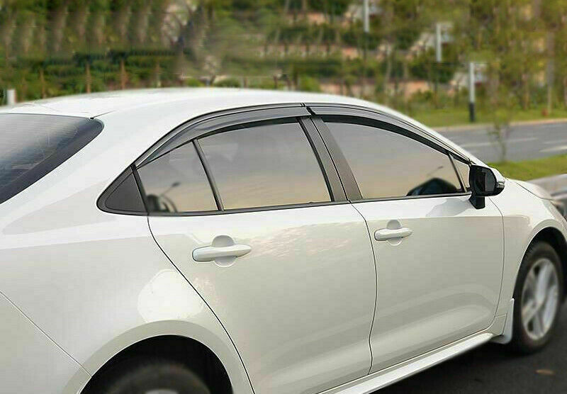 Side Window Vent Visor Sun Rain Deflector Guard for Toyota for Corolla Sedan 2020-23