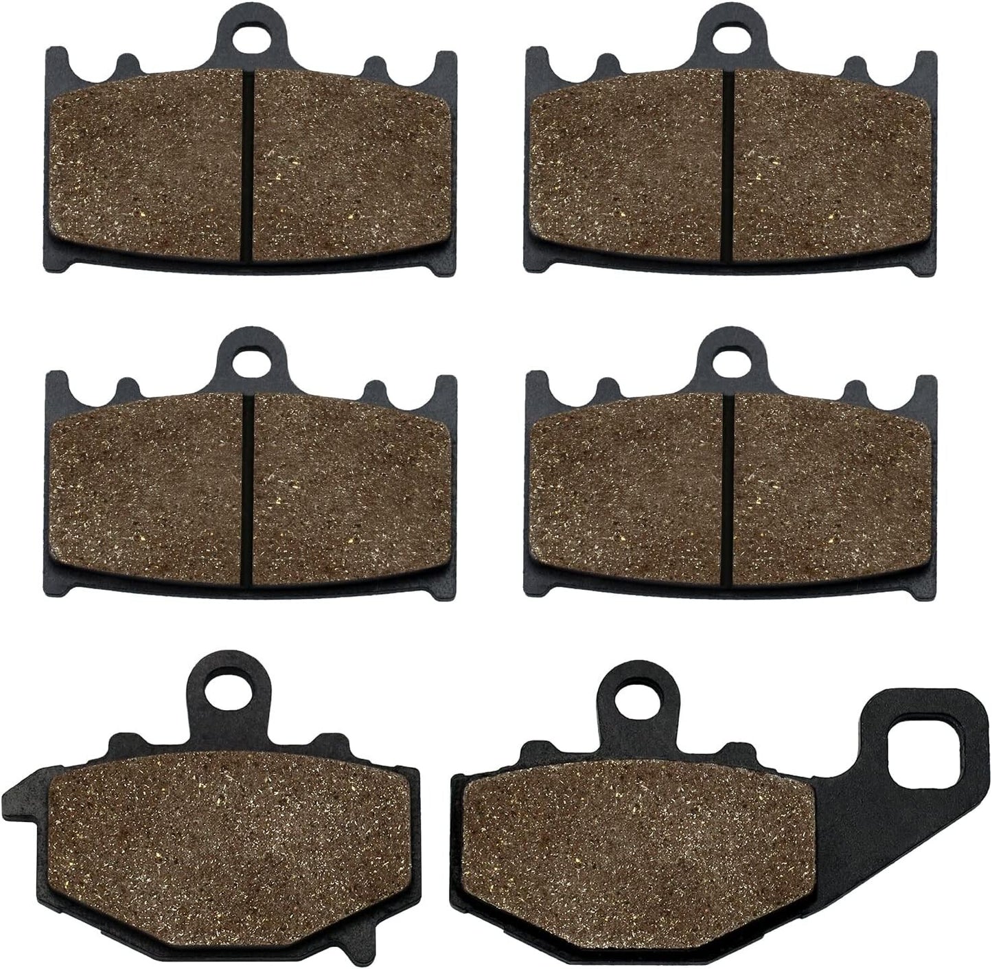 Front and Rear Brake Pads for Kawasaki ZZR600 ZZR 600 1993-2007 ZZR400