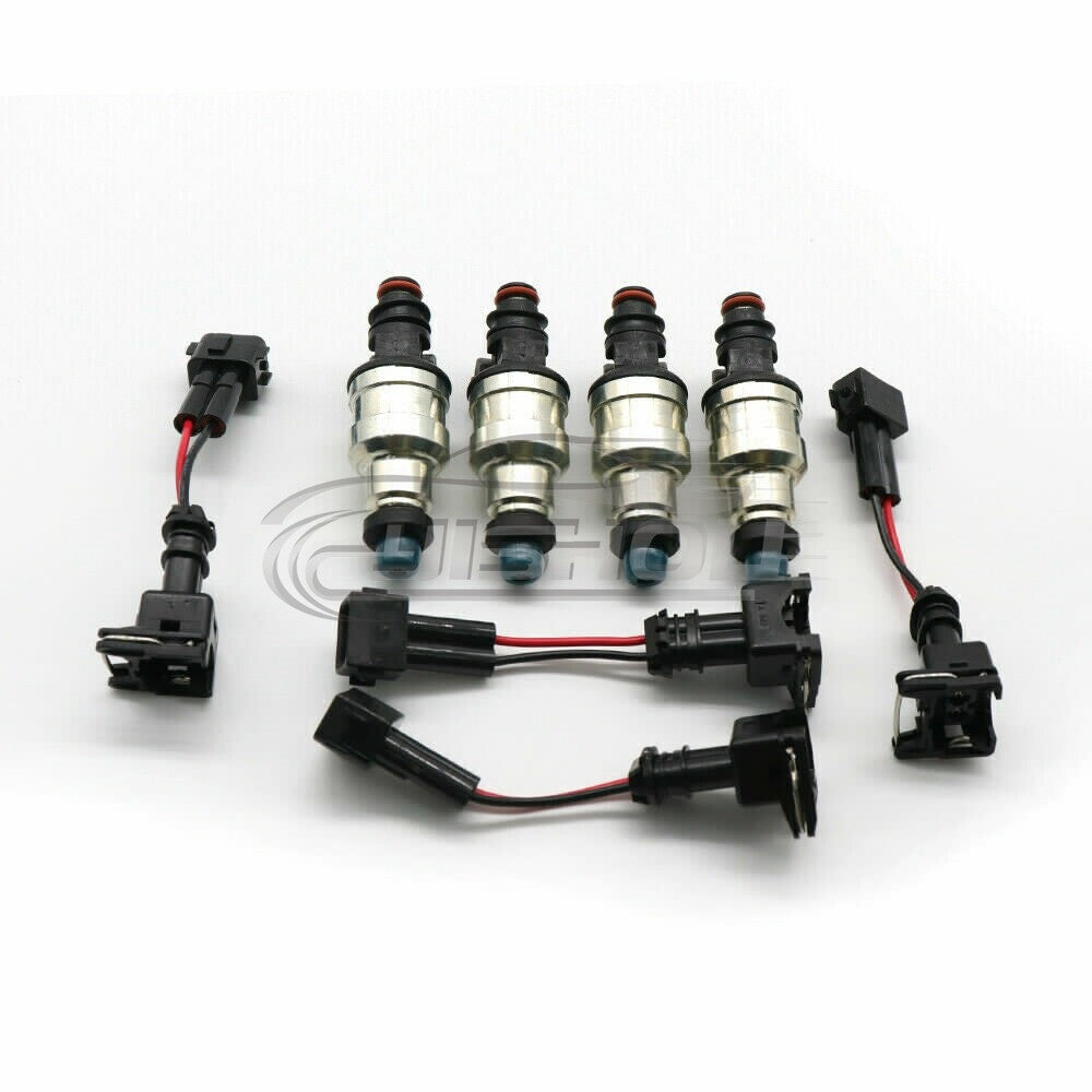 1000cc fuel injector for Honda for Acura B20, B18, B16, D16, F18, H22, H22A Inc. Clips