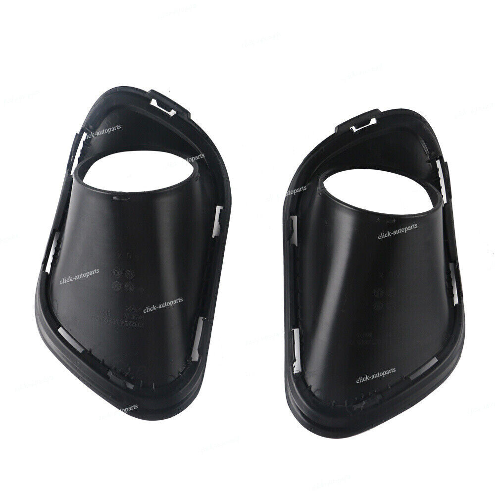 Pair For 2014-18 for Jeep Cherokee Front RightLeft Bumper Fog Light Lamp Cover Trim