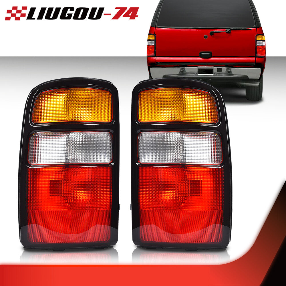 A pair of red taillights suitable for a 2000-2006 for Chevrolet suburban Tahoe for GMC for Yukon Territory.