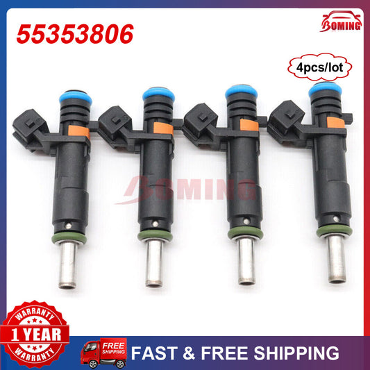 for Chevrolet Trax for Cruze for Vauxhall , for Opel Insignia 55353806 Fuel Injector 4-Piece Kit