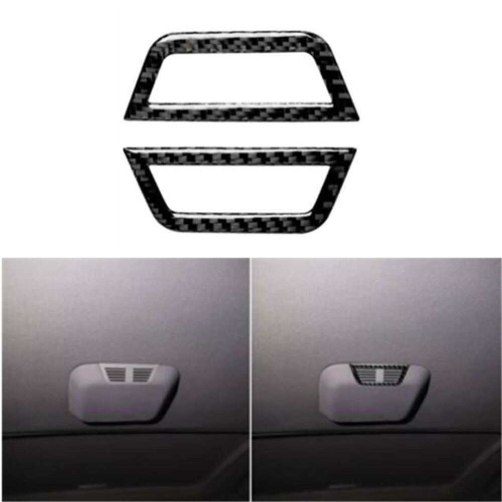 2PCS Rear for Seat Roof Air Vent Outlet Cover Trim for BMW 3 Series E46 1998-2005