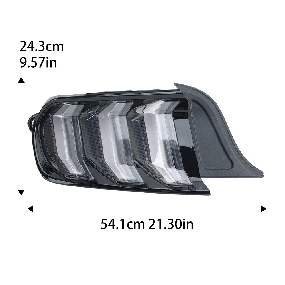 2×Für for Ford for Mustang 2015-2023 Rückleuchten Rücklicht Heckleuchte Links+Rechts
