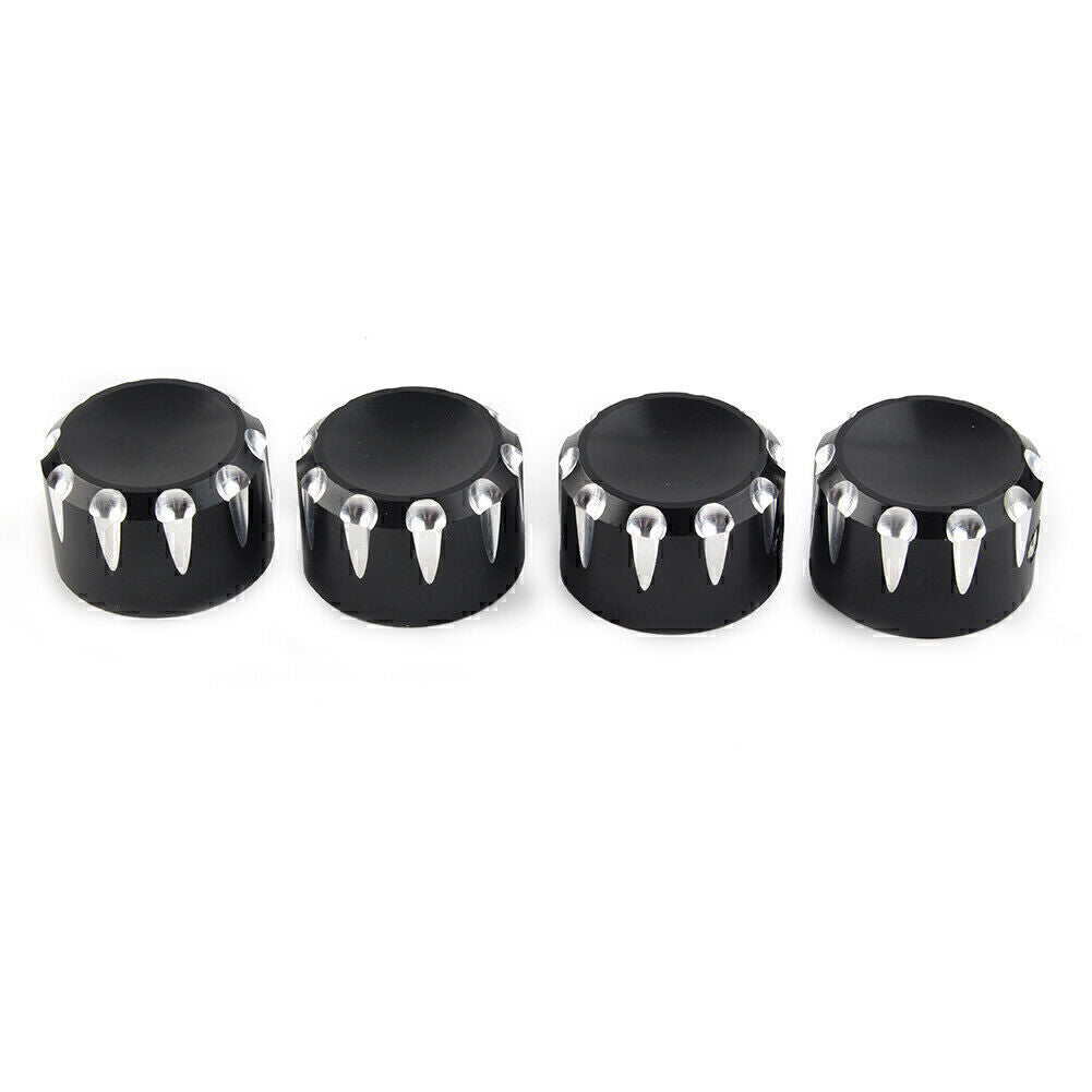 4 St¨¹ck f¨¹r for Harley 883 Schraube Topper Abdeckung Kopf Bolzenkappen schwarz