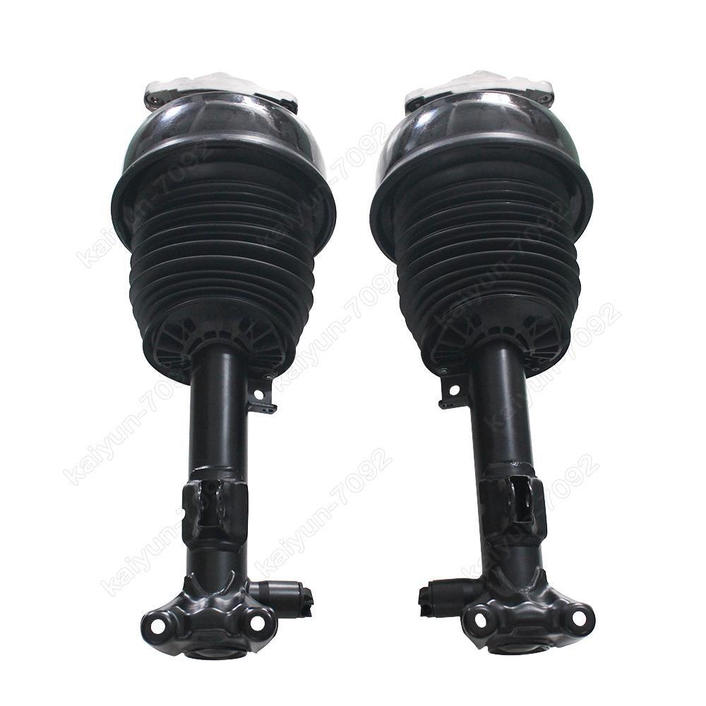 Pair Front L+R Air Suspension Shock Strut for Mercedes W212 W218 2WD 2123203138