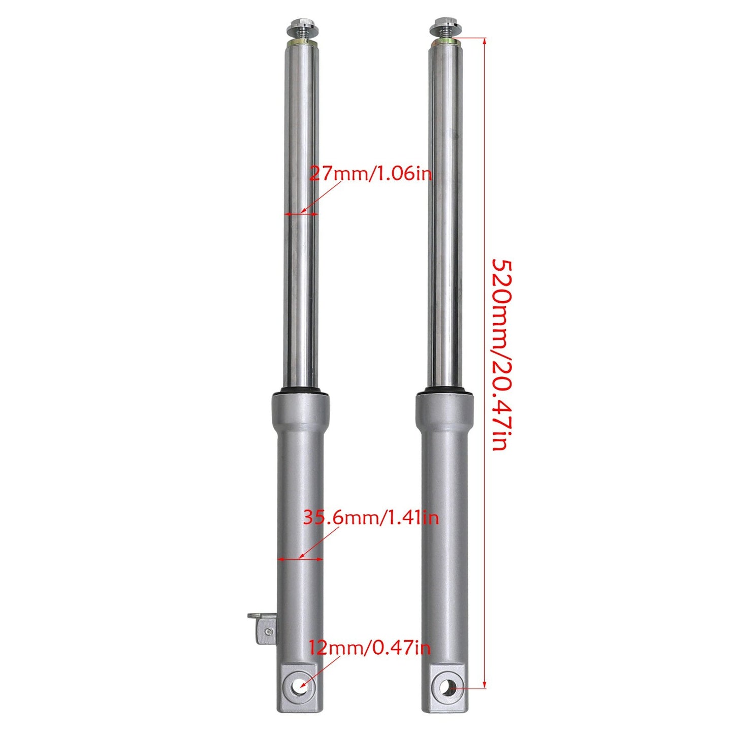 Front Forks + 10 Wheel 2.50-10 Drum Brake Fo for Mini Dirt Bike CRF50 TTR50 70CC 90