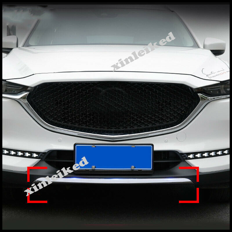 for Mazda CX-5 CX5 2017-2021 Stainless Front Bumper Lip Trim protection Cover