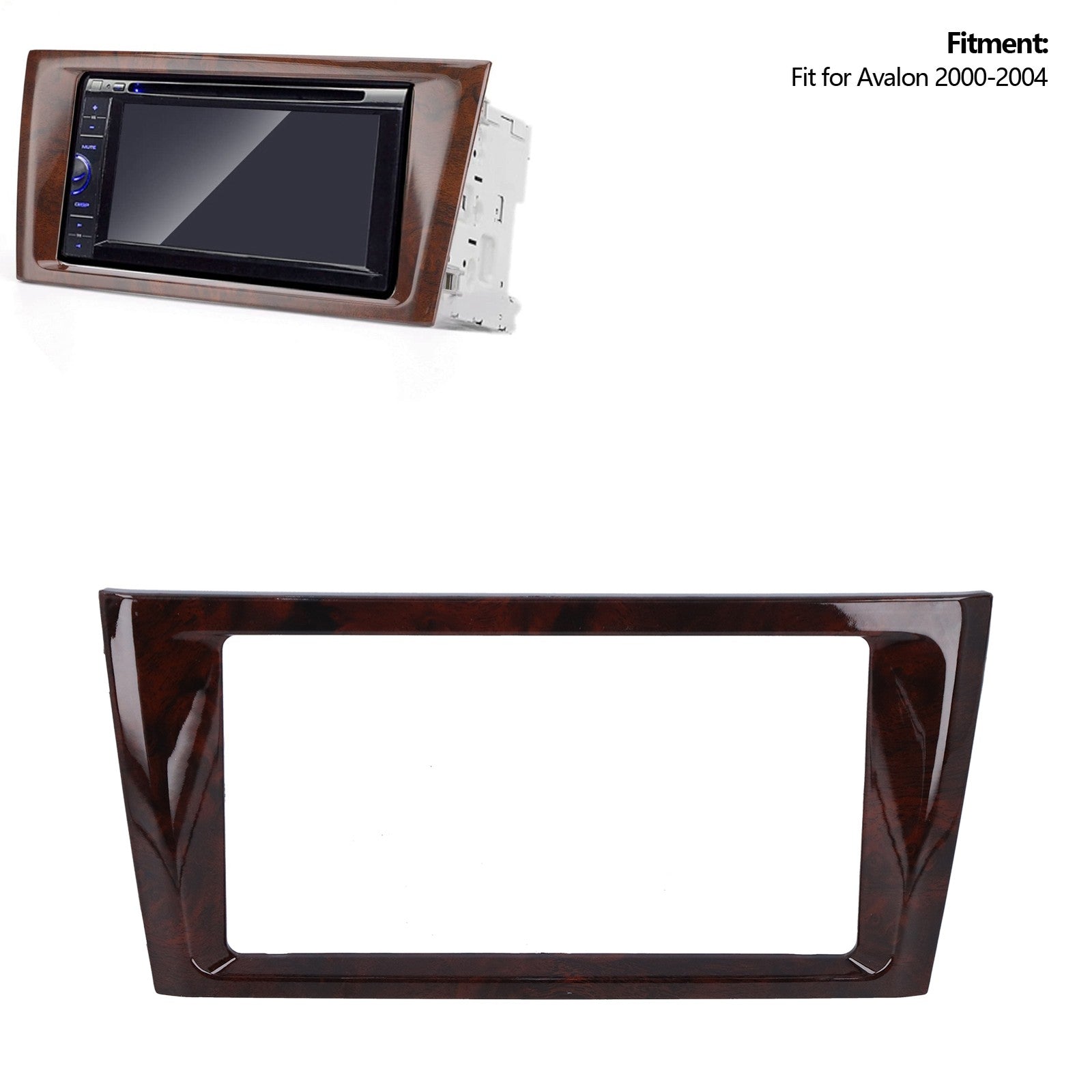 Radio Frame 2Din Radio Fascia Car Stereo Navigation Refitted Dash Panel