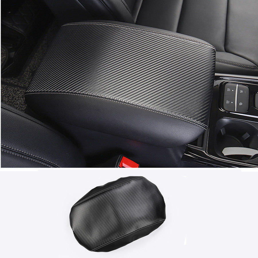 for Ford Explorer 2020-2022 PU Leather Center Console Armrest Cover Cushion Mat
